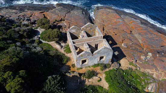 King Point Lighthouse and Ataturk Channel, Albany Australia