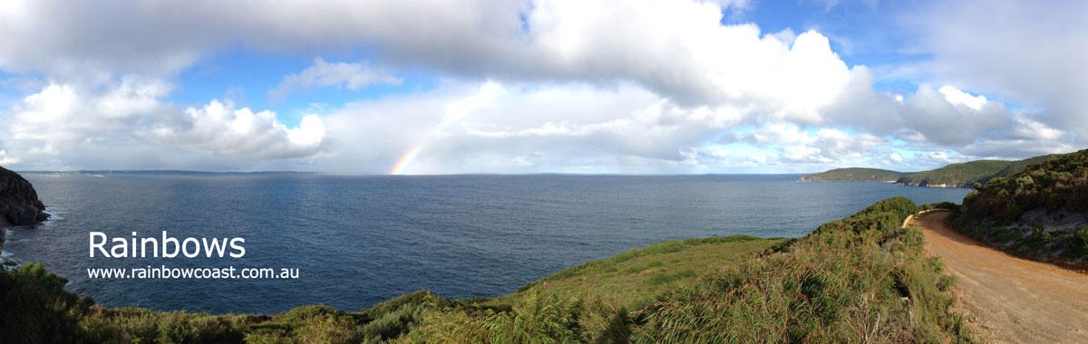 Rainbows on the Rainbow Coast of Western Australia